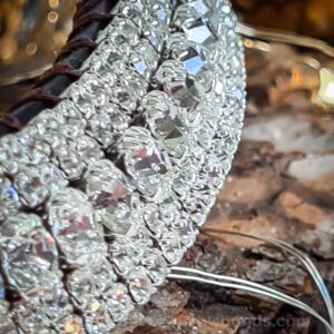 Swarovski Tiffany Crystal Browband Secure Claws Detail
